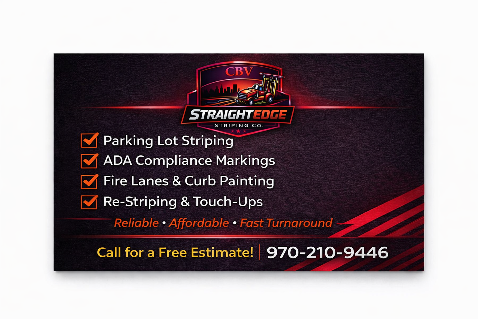 CBV Straight Edge Striping Co.